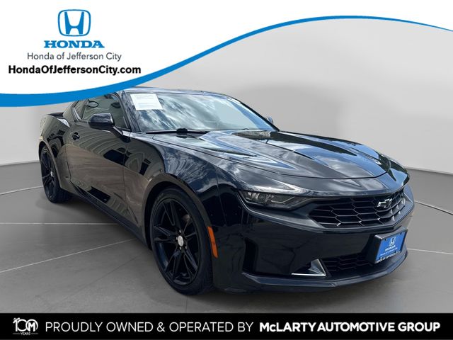 Black 2020 Chevrolet Camaro 1LT Coupe RWD Coupe Rear-Wheel Drive Automatic
