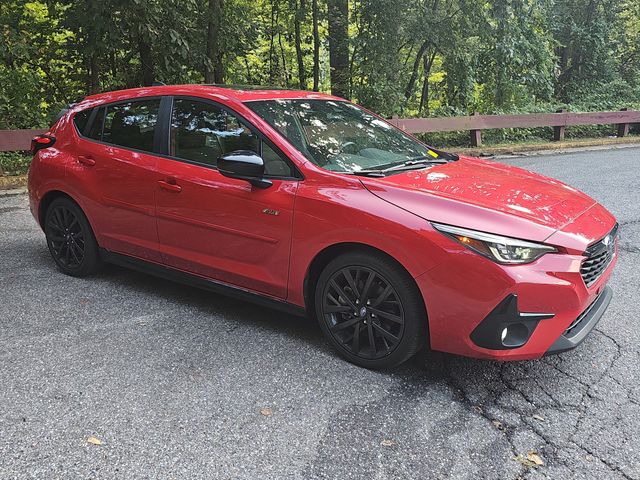 Pure Red 2025 Subaru Impreza Wagon All-Wheel Drive Continuously Variable Transmission