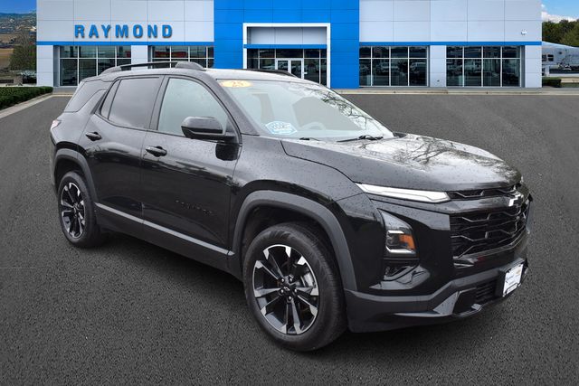 Black Metallic 2025 Chevrolet Equinox RS FWD SUV / Crossover Front-Wheel Drive Continuously Variable Transmission