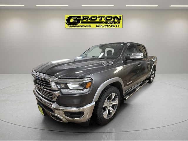 Gray (Granite Crystal Metallic Clearcoat) 2020 RAM 1500 Pickup Truck Four-Wheel Drive 8-Speed Automatic