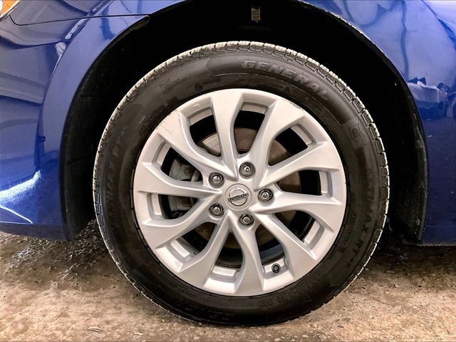 2019 Nissan Sentra SV Blue at Subaru and VW of Moon Township
