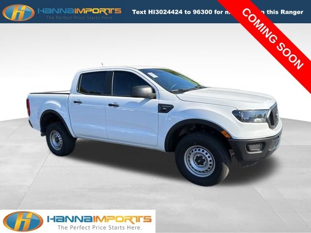 Oxford White 2023 Ford Ranger XL SuperCrew RWD Pickup Truck 4X2 Automatic