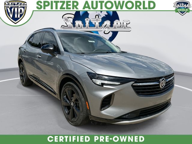 Gray Metallic 2023 Buick Envision SUV / Crossover All-Wheel Drive 9-Speed Automatic