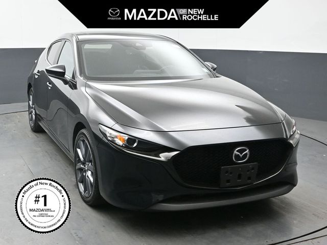 Jet Black Mica 2023 Mazda MAZDA3 Hatchback Front-Wheel Drive 6-Speed Automatic