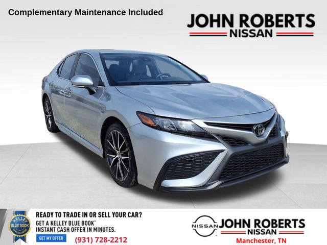 Celestial Silver Metallic 2022 Toyota Camry SE Nightshade FWD Sedan Front-Wheel Drive 8-Speed Automatic