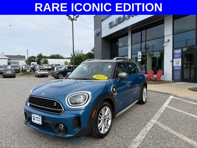 Island Blue Metallic 2023 MINI Countryman Hybrid Plug-in SUV / Crossover All-Wheel Drive 6-Speed Automatic