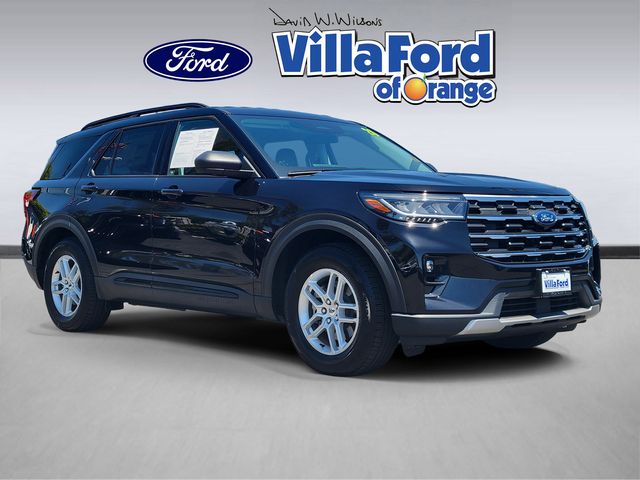 Agate Black Metallic 2026 Ford Explorer SUV / Crossover Rear-Wheel Drive Automatic