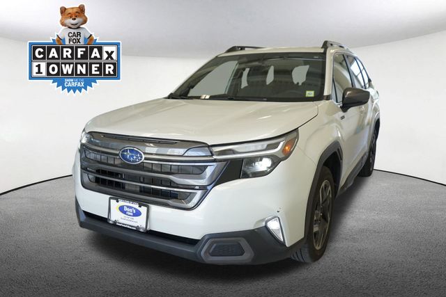 Crystal White Pearl 2025 Subaru Forester Hybrid SUV / Crossover All-Wheel Drive Continuously Variable Transmission
