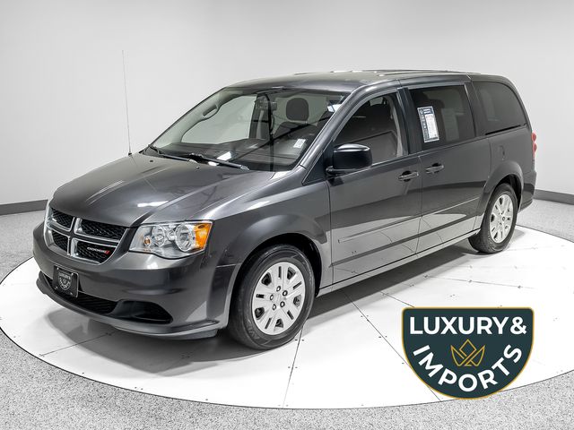 Gray (Granite Crystal Metallic Clearcoat) 2017 Dodge Grand Caravan SE FWD Minivan Front-Wheel Drive 6-Speed Automatic