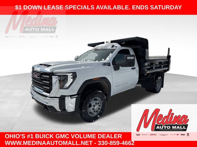 Summit White 2026 GMC Sierra 3500HD Pickup Truck Four-Wheel Drive Automatic