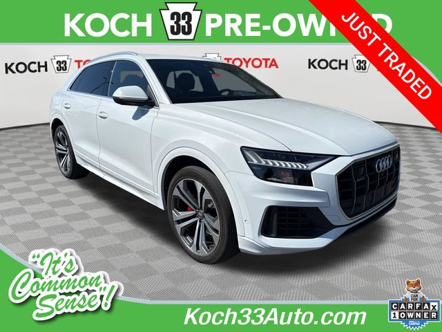 Carrara White 2019 Audi Q8 quattro Prestige 55 TFSI SUV / Crossover All-Wheel Drive 8-Speed Automatic