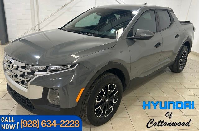 Hampton Gray 2024 Hyundai Santa Cruz Pickup Truck Front-Wheel Drive 8-Speed Automatic