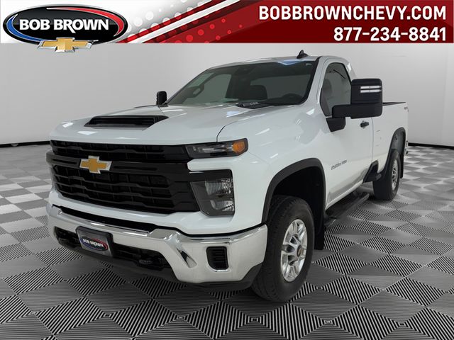 Summit White 2026 Chevrolet Silverado 2500HD Pickup Truck Four-Wheel Drive Automatic