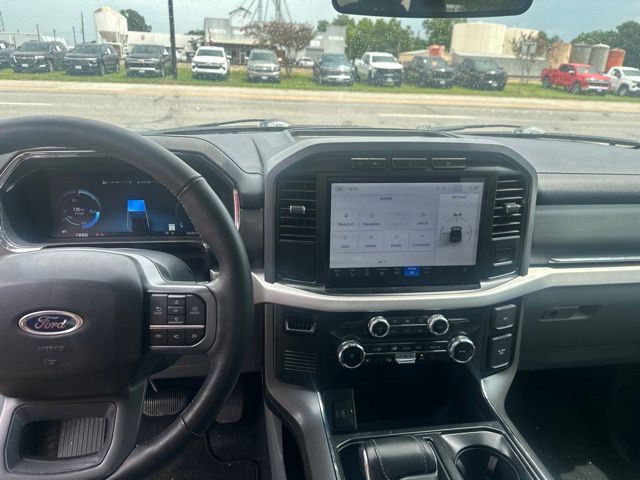 2023 Ford F-150 Lightning XLT Black at EAG Ford Navasota