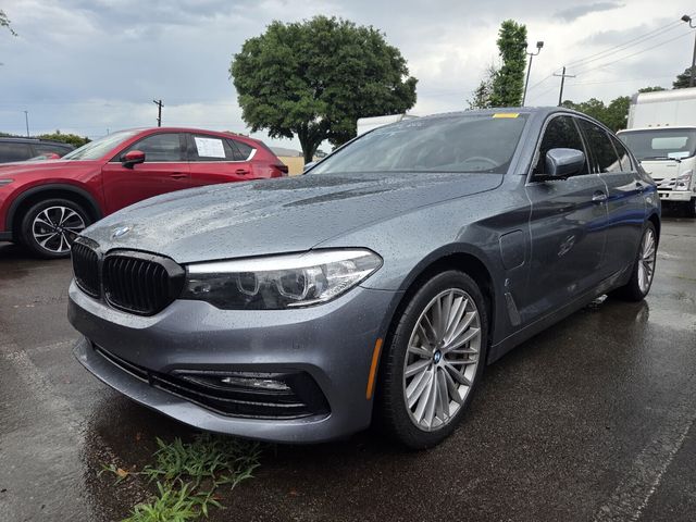 Bluestone Metallic 2018 BMW 5 Series 530e iPerformance Sedan RWD Sedan Rear-Wheel Drive 8-Speed Automatic