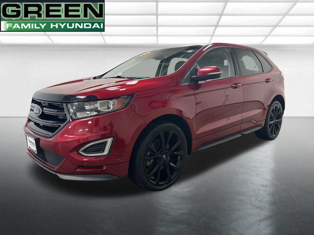 Ruby Red Metallic 2016 Ford Edge SUV / Crossover All-Wheel Drive 6-Speed Automatic