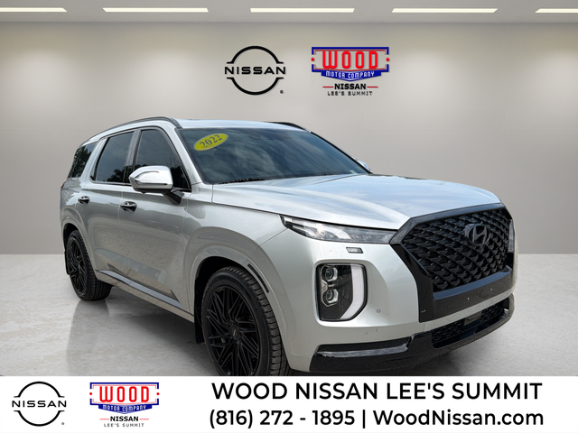 Typhoon Silver 2022 Hyundai Palisade SUV / Crossover All-Wheel Drive 8-Speed Automatic