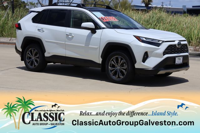 2022 Toyota RAV4 Hybrid Limited White at Emmons Autoplex