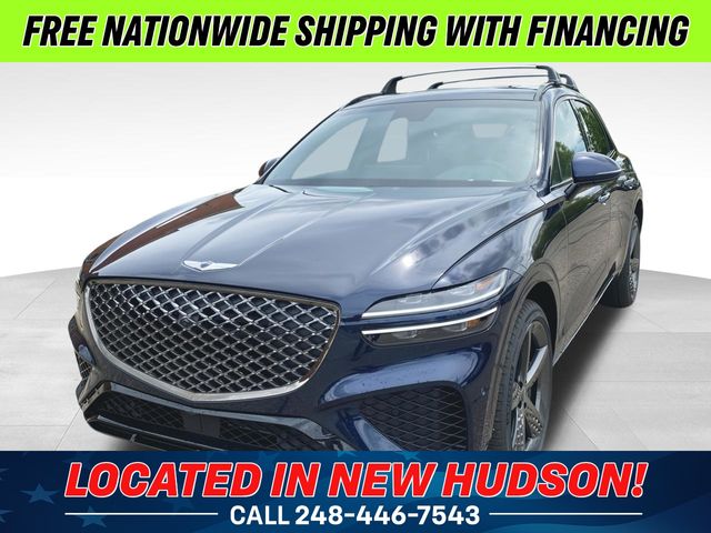 Capri Blue 2025 Genesis GV70 3.5T Sport AWD SUV / Crossover All-Wheel Drive 8-Speed Automatic