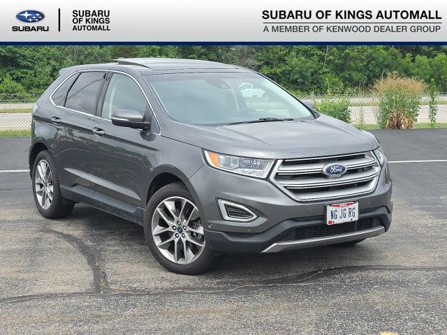 Gray (Magnetic Metallic) 2015 Ford Edge SUV / Crossover All-Wheel Drive 6-Speed Automatic