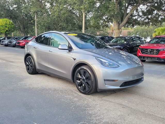 Gray (Stealth Grey) 2025 Tesla Model Y SUV / Crossover All-Wheel Drive 1-Speed Automatic