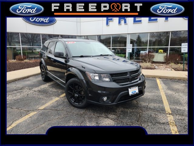 Pitch Black Clearcoat 2017 Dodge Journey GT AWD SUV / Crossover All-Wheel Drive 6-Speed Automatic