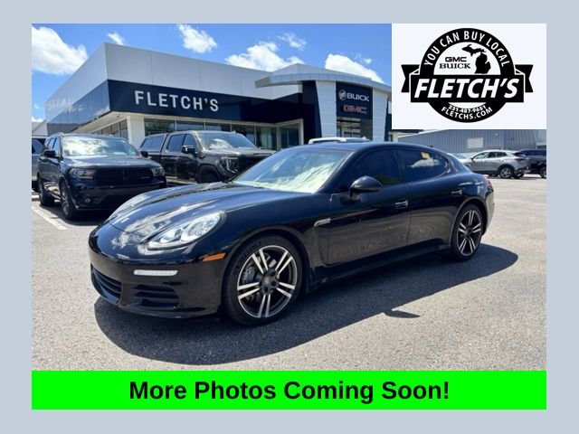 Black 2014 Porsche Panamera 4 Sedan All-Wheel Drive 7-Speed Automatic
