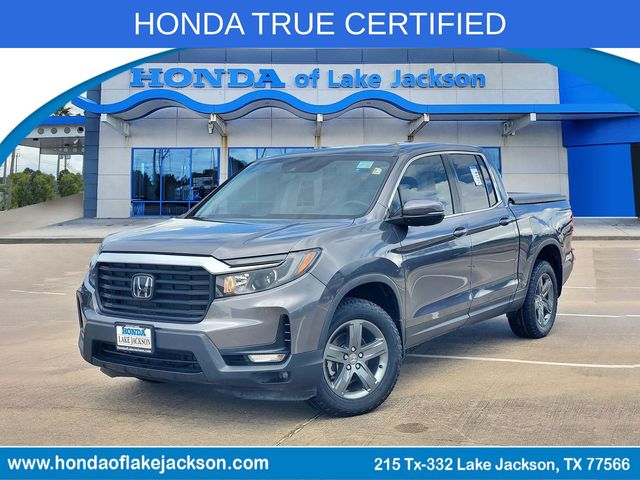 Sonic Gray Pearl 2023 Honda Ridgeline Pickup Truck All-Wheel Drive 9-Speed Automatic