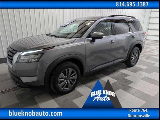 Gray (Gun Metallic) 2025 Nissan Pathfinder SV 4WD SUV / Crossover All-Wheel Drive 9-Speed Automatic