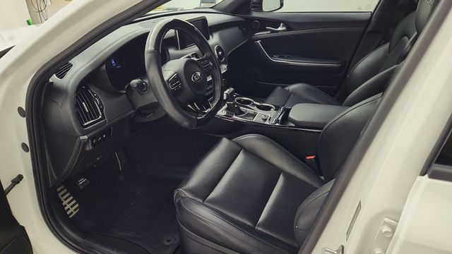 2020 Kia Stinger GT-Line White at AutoSavvy Houston Northwest