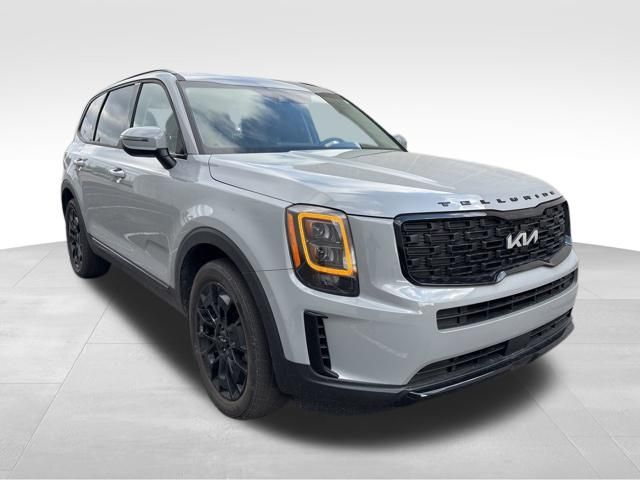 Wolf Gray 2022 Kia Telluride EX AWD SUV / Crossover All-Wheel Drive 8-Speed Automatic