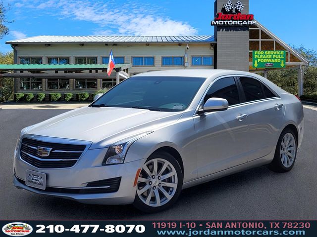 Radiant Silver Metallic 2018 Cadillac ATS Sedan Rear-Wheel Drive 8-Speed Automatic
