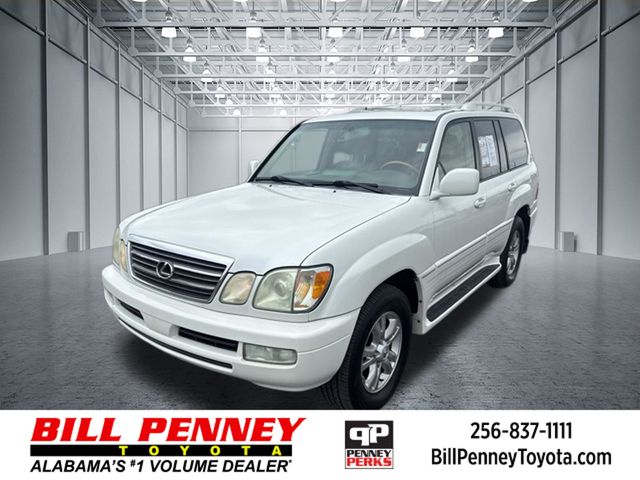 White 2005 Lexus LX SUV / Crossover Four-Wheel Drive 5-Speed Automatic Overdrive