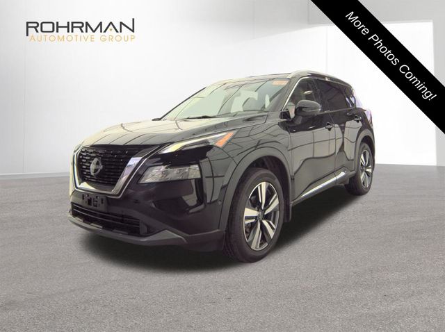 Super Black 2023 Nissan Rogue SUV / Crossover All-Wheel Drive Continuously Variable Transmission