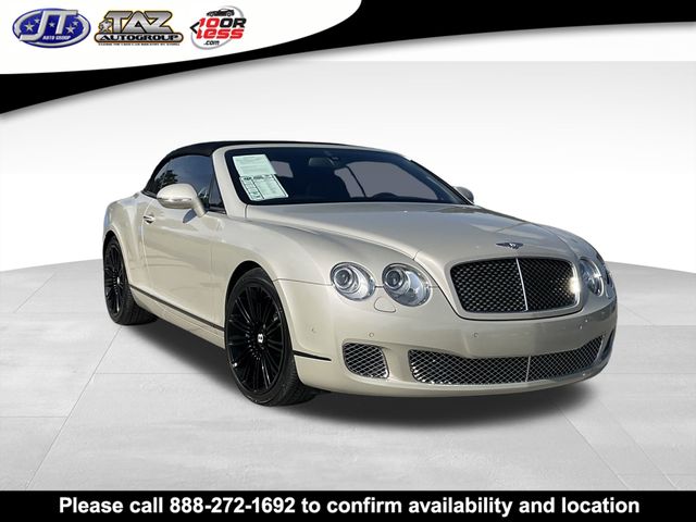 2010 Bentley Continental GTC Speed AWD
