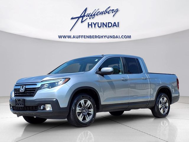 Silver 2019 Honda Ridgeline Pickup Truck All-Wheel Drive 6-Speed Automatic