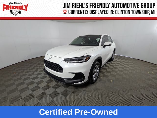 Platinum White Pearl 2024 Honda HR-V SUV / Crossover All-Wheel Drive Continuously Variable Transmission
