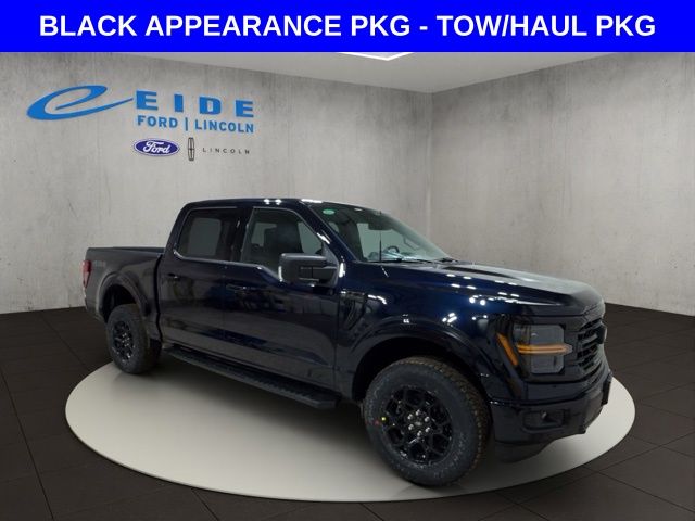 Antimatter Blue Metallic 2026 Ford F-150 XLT SuperCrew 4WD Pickup Truck Four-Wheel Drive Automatic