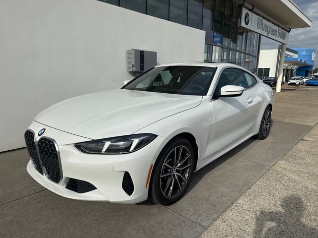 Alpine White 2025 BMW 4 Series 430i Coupe xDrive Coupe All-Wheel Drive 8-Speed Automatic