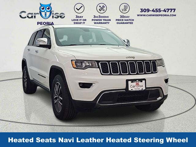 Bright White Clearcoat 2019 Jeep Grand Cherokee Limited 4WD SUV / Crossover Four-Wheel Drive 8-Speed Automatic