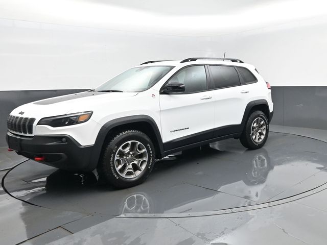 Bright White Clearcoat 2022 Jeep Cherokee SUV / Crossover Four-Wheel Drive 9-Speed Automatic