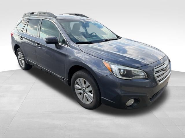 Gray Metallic 2015 Subaru Outback 2.5i Premium Wagon All-Wheel Drive Continuously Variable Transmission