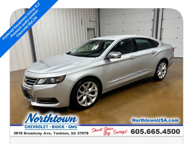 Silver Ice Metallic 2016 Chevrolet Impala LTZ 2LZ FWD Sedan Front-Wheel Drive 6-Speed Automatic Overdrive