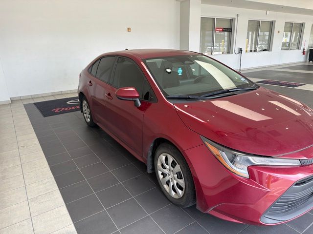 2025 Toyota Corolla LE Red at Parkway Family Mazda