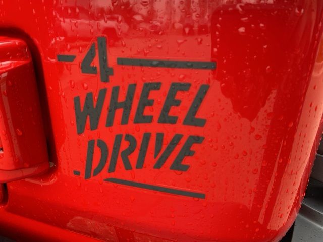 2026 Jeep Wrangler Willys - Firecracker Red Clearcoat exterior view 10