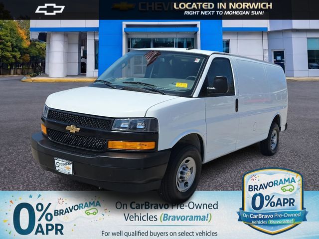 Summit White 2025 Chevrolet Express Cargo 2500 RWD Van Rear-Wheel Drive 8-Speed Automatic Overdrive