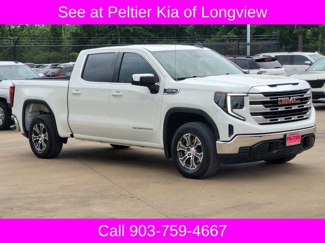 Summit White 2024 GMC Sierra 1500 Pickup Truck Four-Wheel Drive Automatic