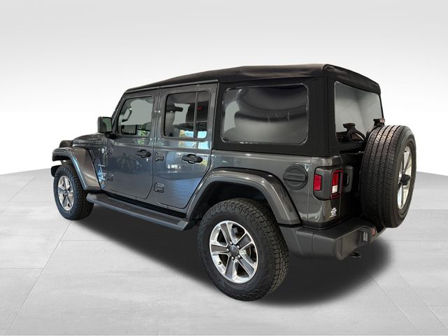 2021 Jeep Wrangler Unlimited Sahara Gray at Stokes Volkswagen
