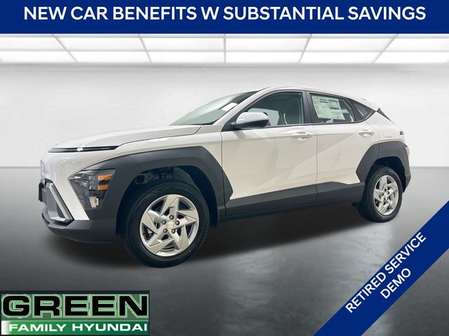 Atlas White 2026 Hyundai Kona SUV / Crossover All-Wheel Drive Continuously Variable Transmission