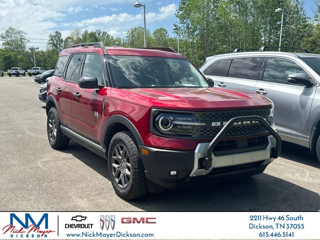 Ruby Red Metallic 2025 Ford Bronco Sport Big Bend AWD SUV / Crossover All-Wheel Drive 8-Speed Automatic